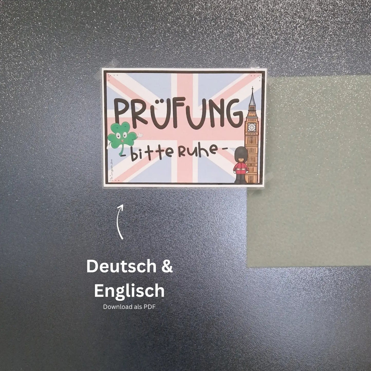Schild: Prüfung Bitte nicht Stören. PDF Download