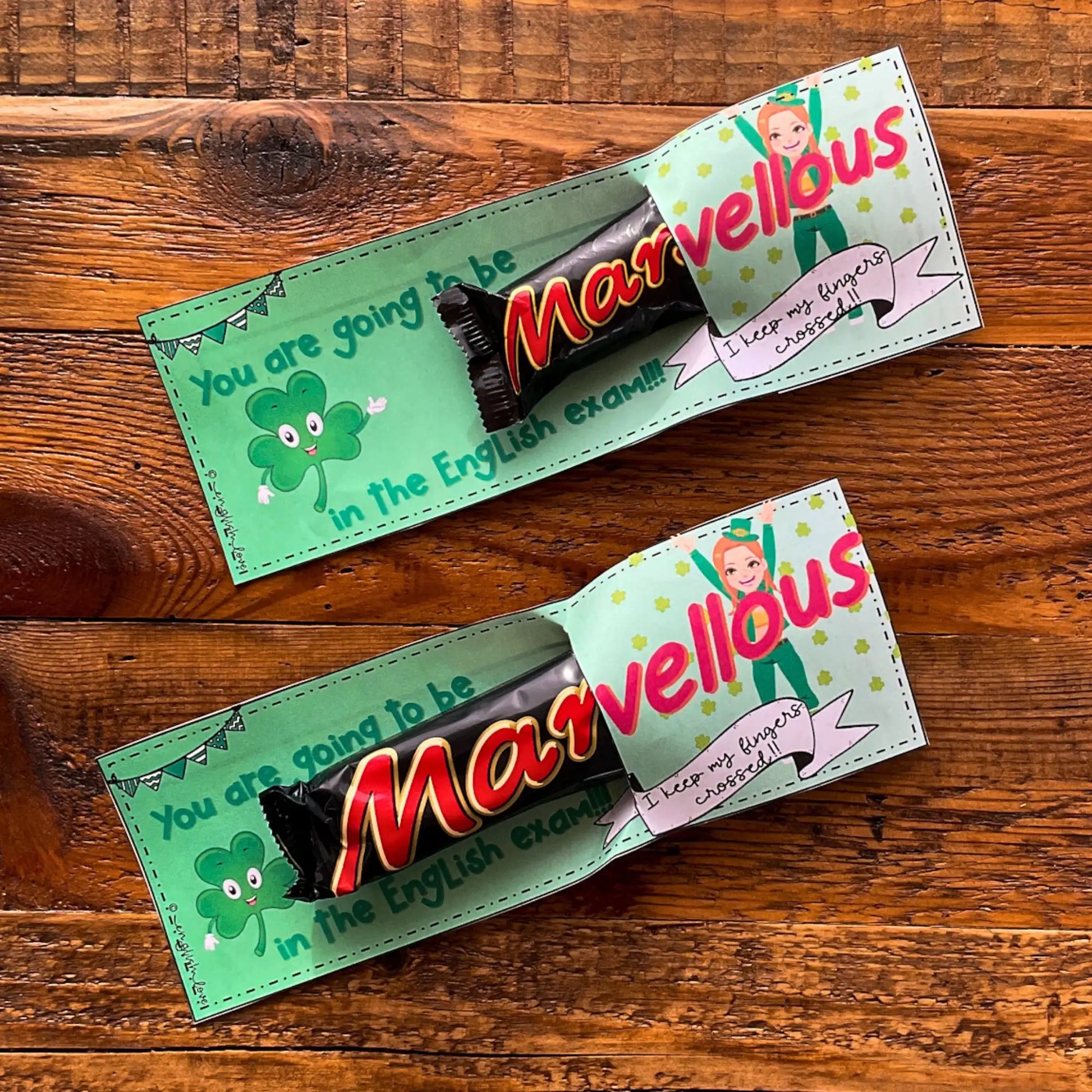 Glücksbringer Abschlussprüfung Englisch Mars marvellous für Schüler