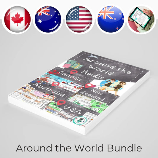 Around the World Bundle für Englischlehrkräfte