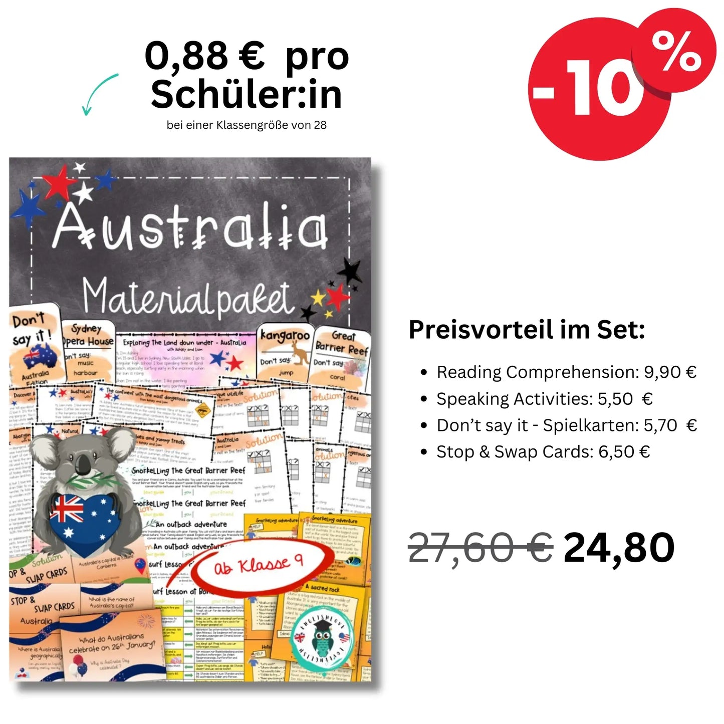 Australien Bundle Klasse 9-10