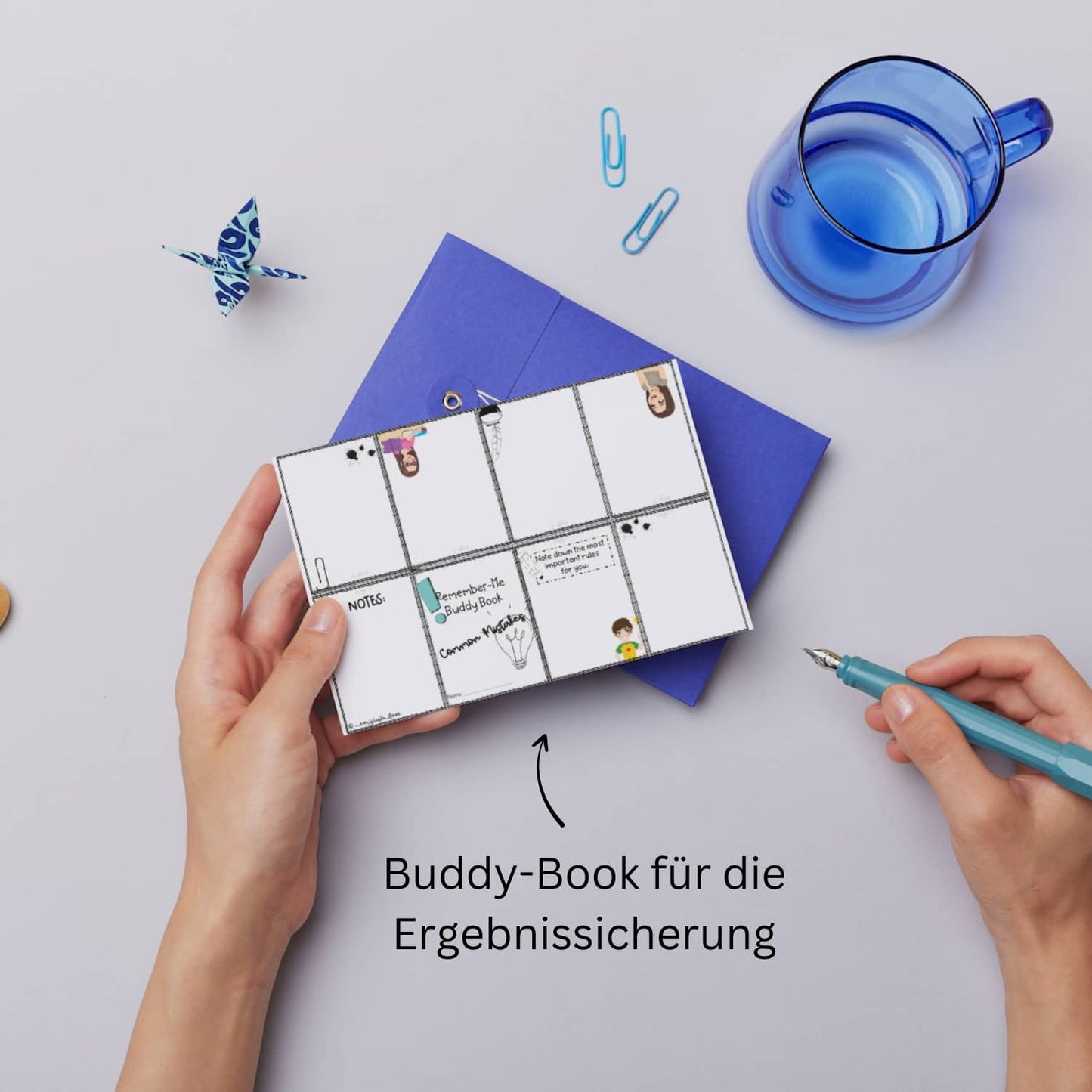 Unterrichtsmaterial Englisch Buddy-Book typische Fehler in Englisch