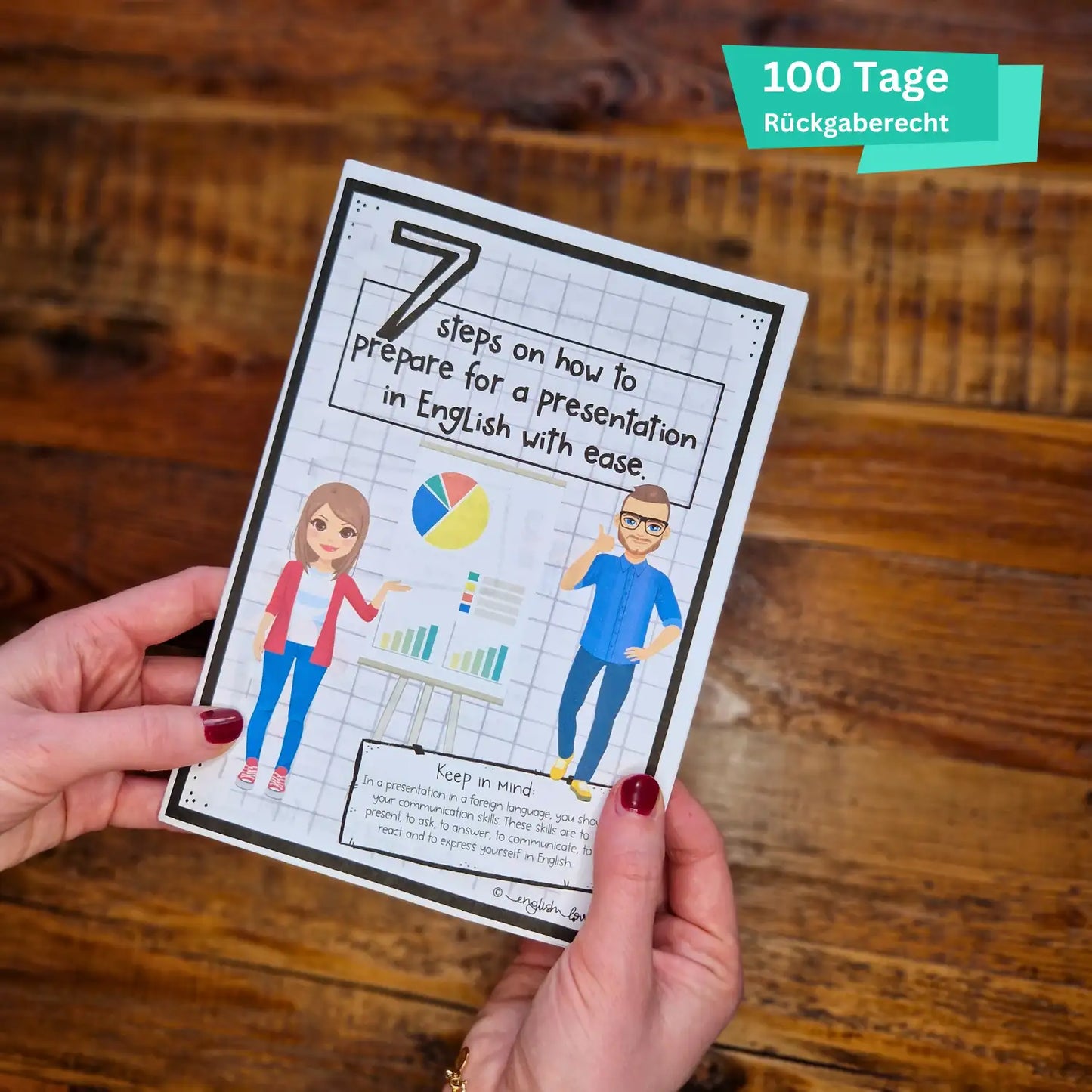 How to prepare a presentation booklet: Englischunterricht ab Klasse 8
