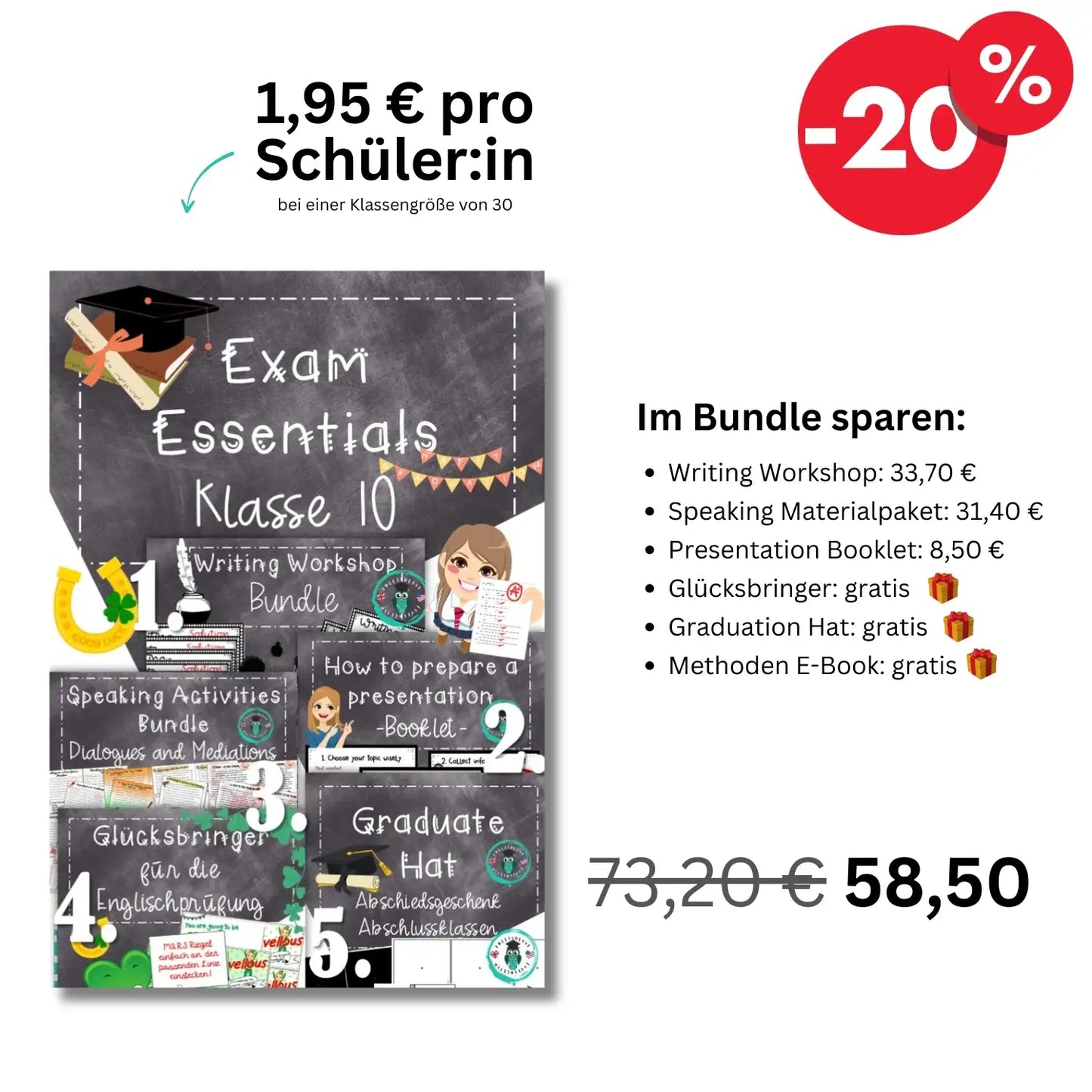 Materialpaket 20% Rabatt Angebot