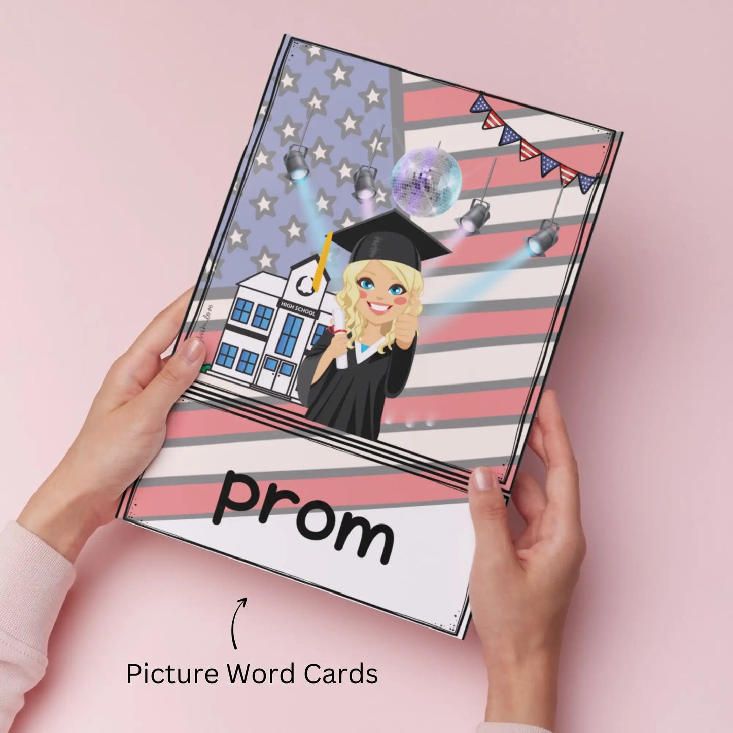Picture Word Cards USA, Neuseeland, für Englischlehrkräfte