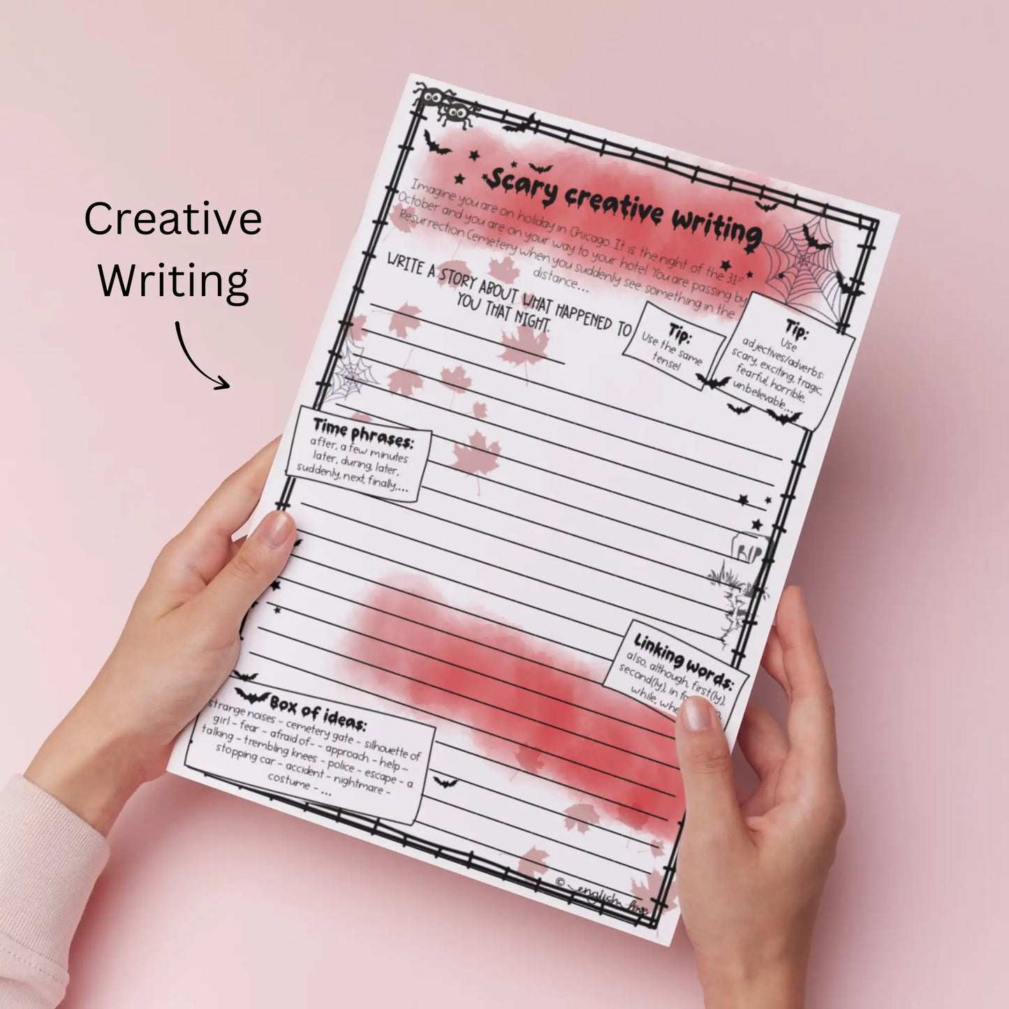 Kreatives Schreiben Englisch Halloween