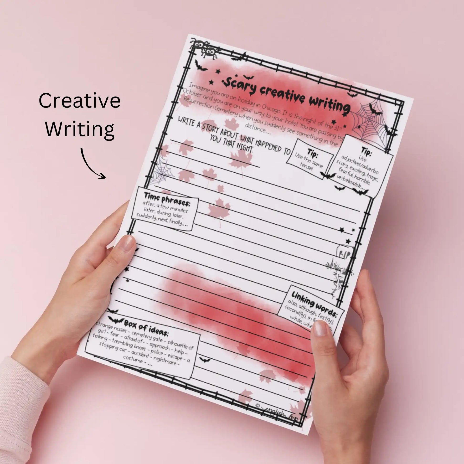 Kreatives Schreiben Englisch Halloween