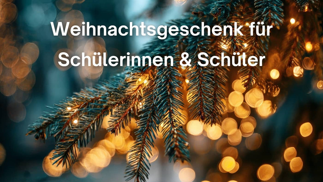 Weihnachtsgeschenk für Schüler und Schülerinnen
