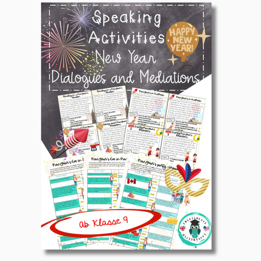 New Year Speaking Activities ab Klasse 9