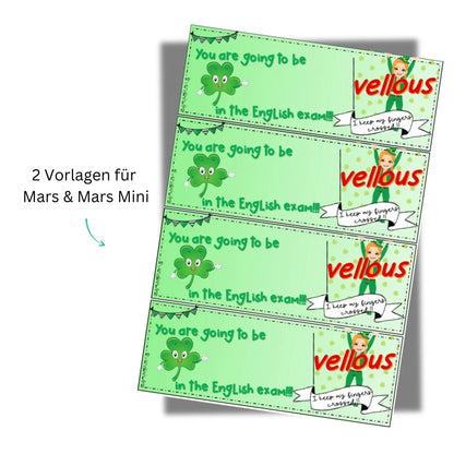 Glücksbringer Abschlussprüfung Englisch Mars marvellous für Schüler Unterrichtsmaterial