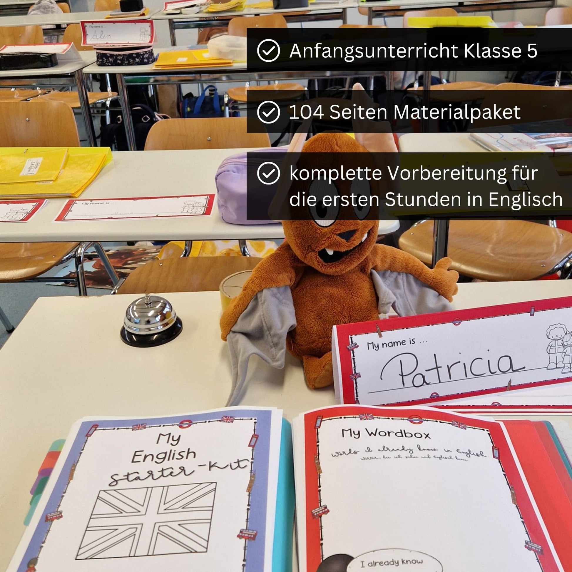 Anfangsunterricht Englisch Klasse 5 Materialpaket Unterricht für Lehrkräfte
