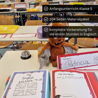 Anfangsunterricht Englisch Klasse 5 Materialpaket Unterricht für Lehrkräfte