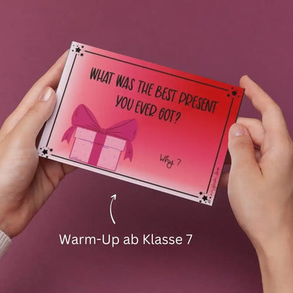 Christmas Warm-Up Einstieg in die Englischstunde für Lehrkräfte. Stop & Swap ab Klasse 7