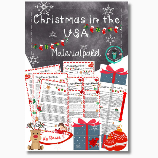 Unterrichtsmaterial Englisch Weihnachten USA Klasse 8