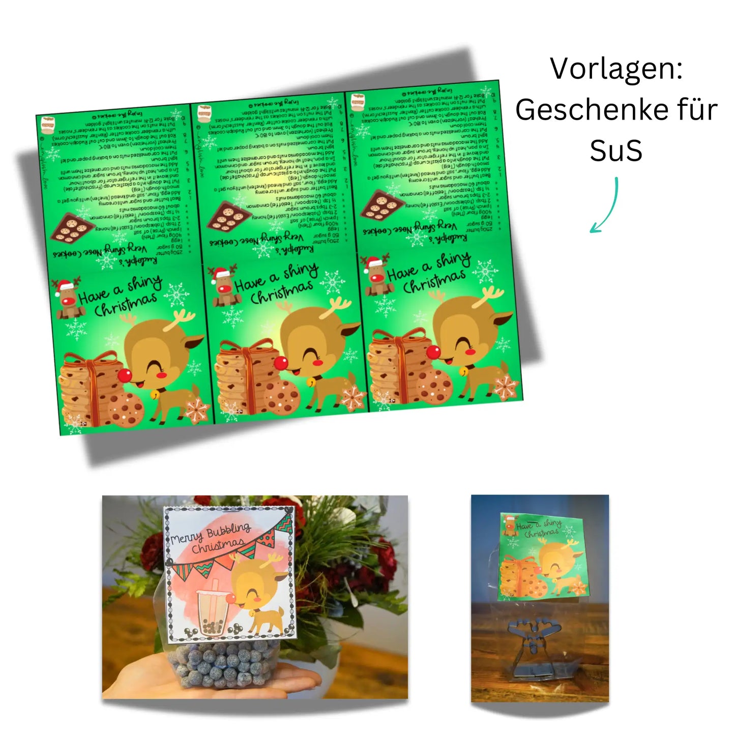 Christmas Bundle für den Englischunterricht Klasse 7–11: Vorlagen Geschenke für Schüler