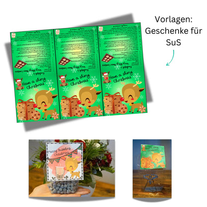 Christmas Bundle für den Englischunterricht Klasse 7–11: Vorlagen Geschenke für Schüler