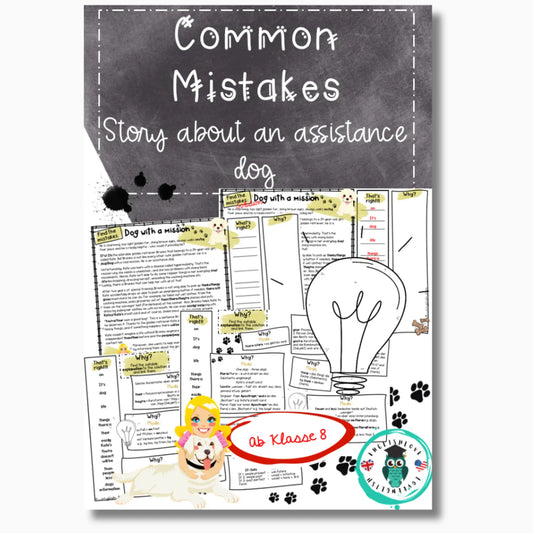 Common Mistakes in English Unterrichtsmaterial ab Klasse 8
