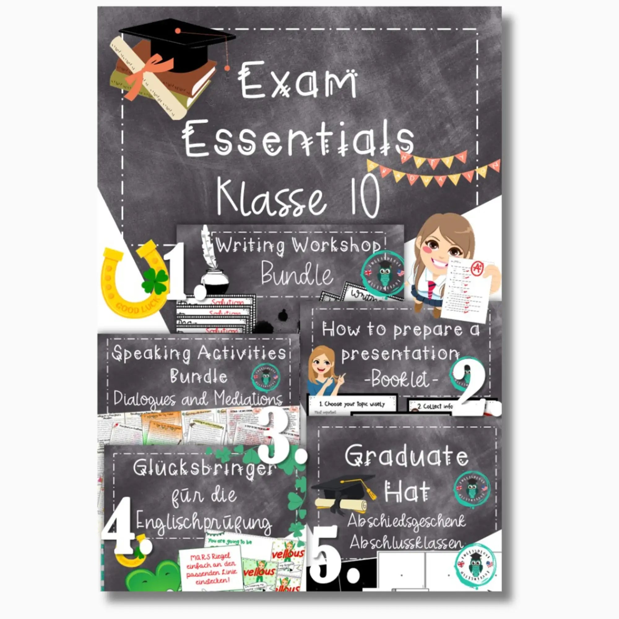 Exam Essentials Klasse 10 für Englischlehrkräfte. Materialpaket Prüfungsvorbereitung Englisch