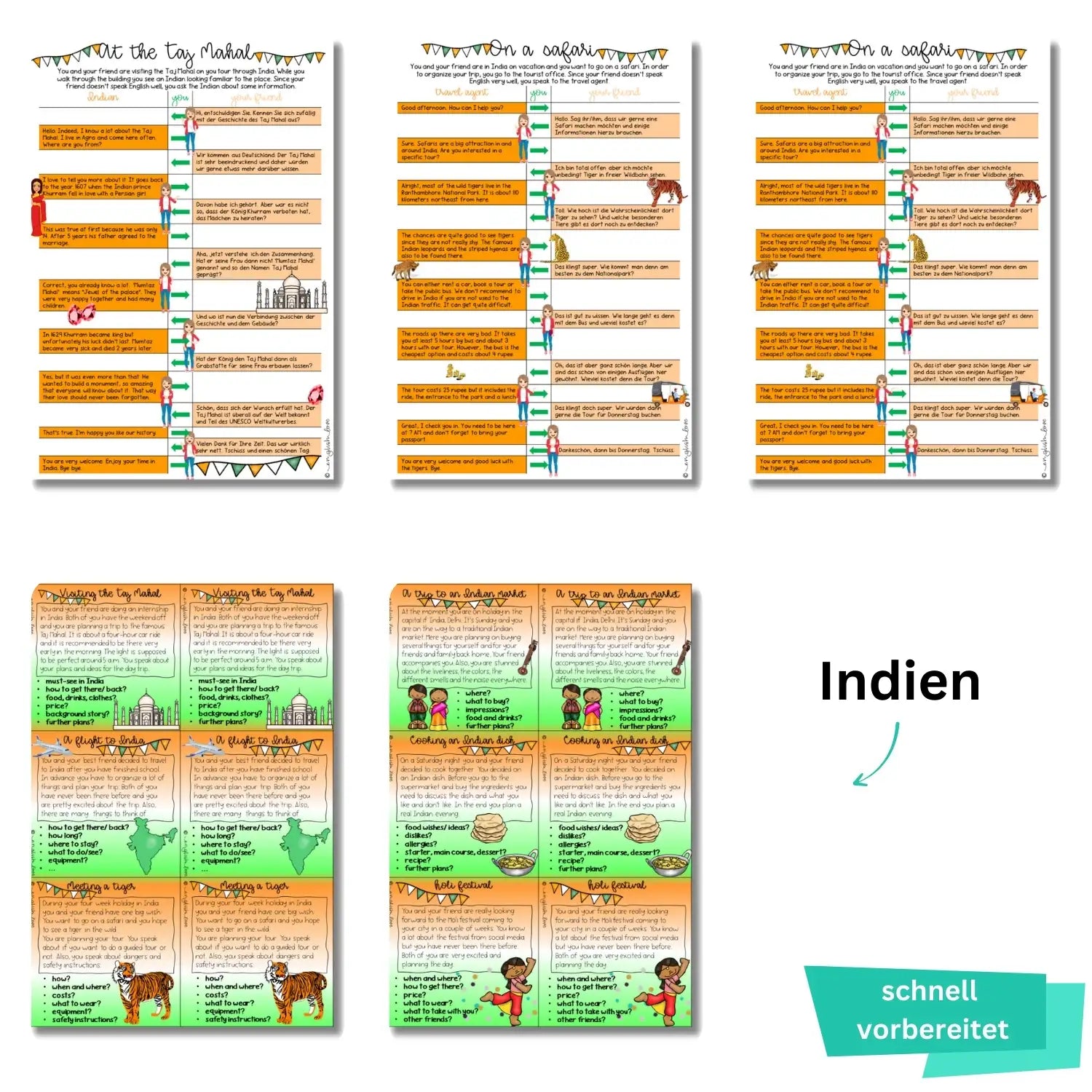 Indien Interpreting + Dialog für Englischlehrkräfte. PDF Download