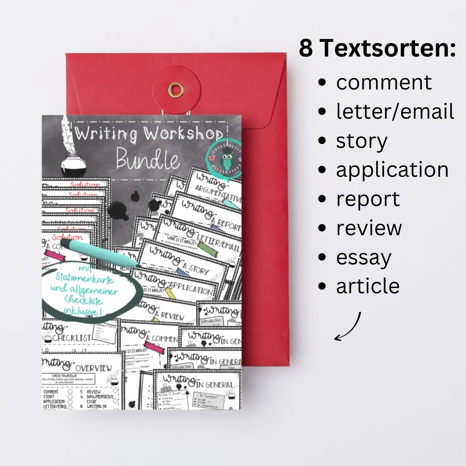 Exam Essentials 8 Textsorten schriftliche Abschlussprüfung