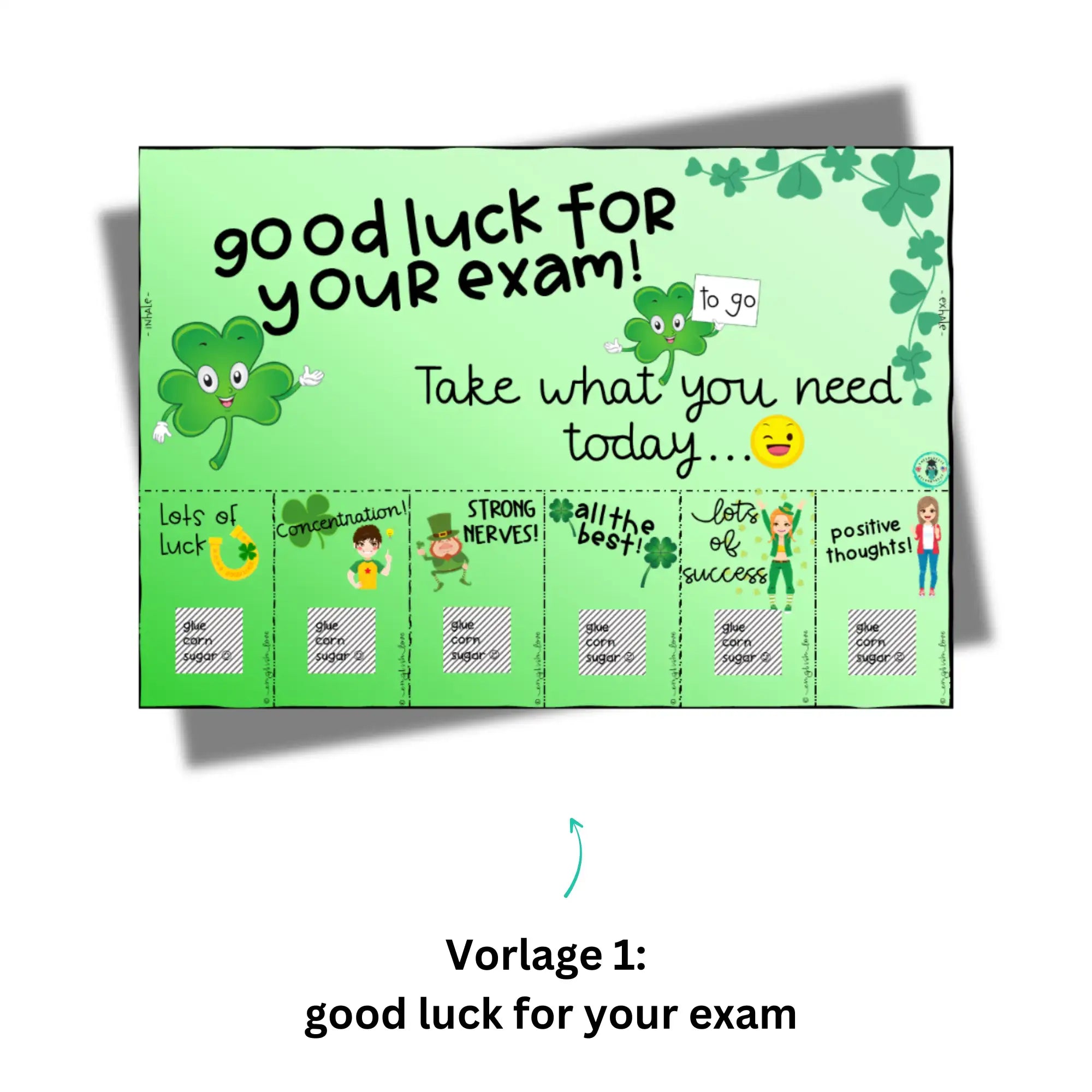 Glücksbringer Englisch Prüfung Exam Download kostenlos
