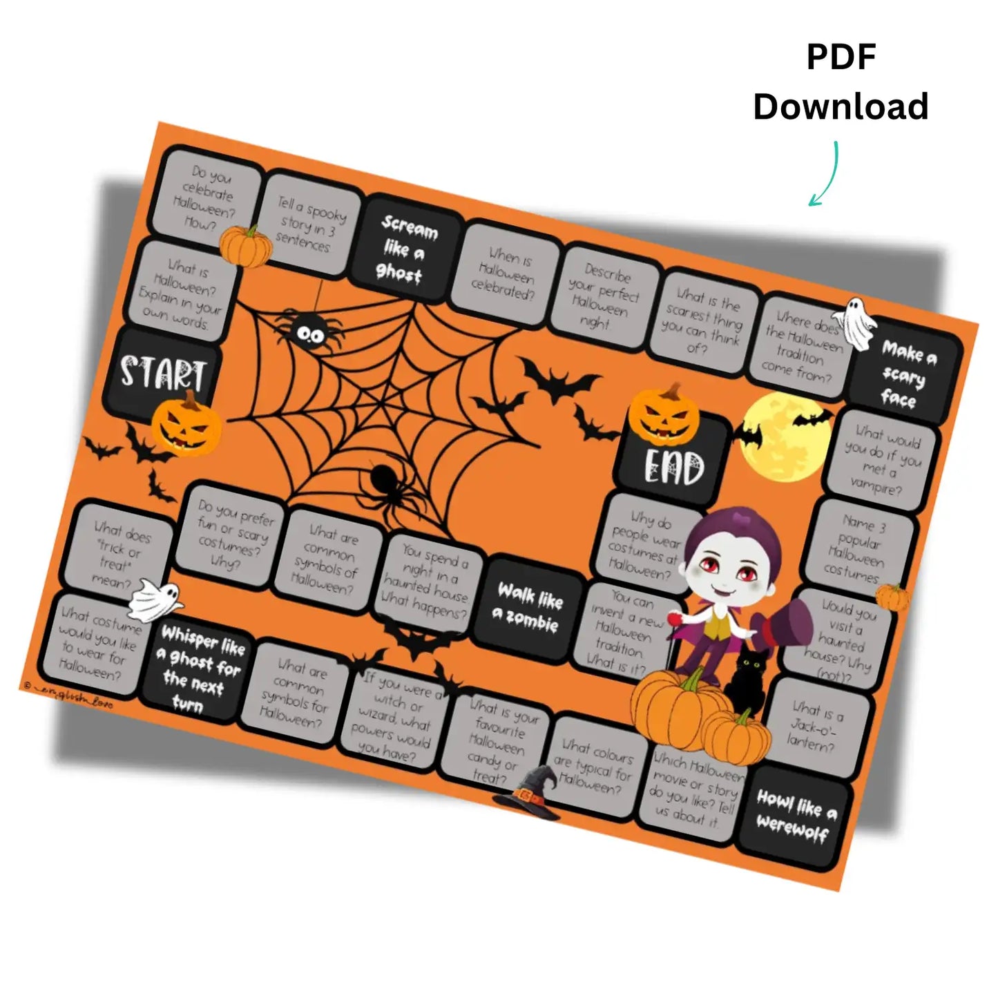 Halloween Spiel ab Klasse 7