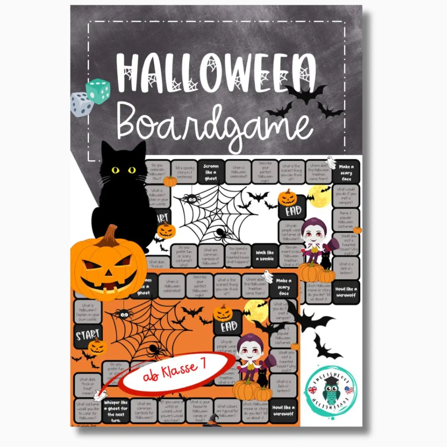 Halloween Spiel ab Klasse 7