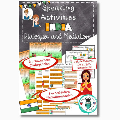 Indien Sprachmittlung Dialog Unterricht Englisch India