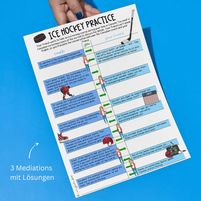 Unterricht Englisch Canada Speaking Sprachmittlung Mediations für Englischlehrkräfte
