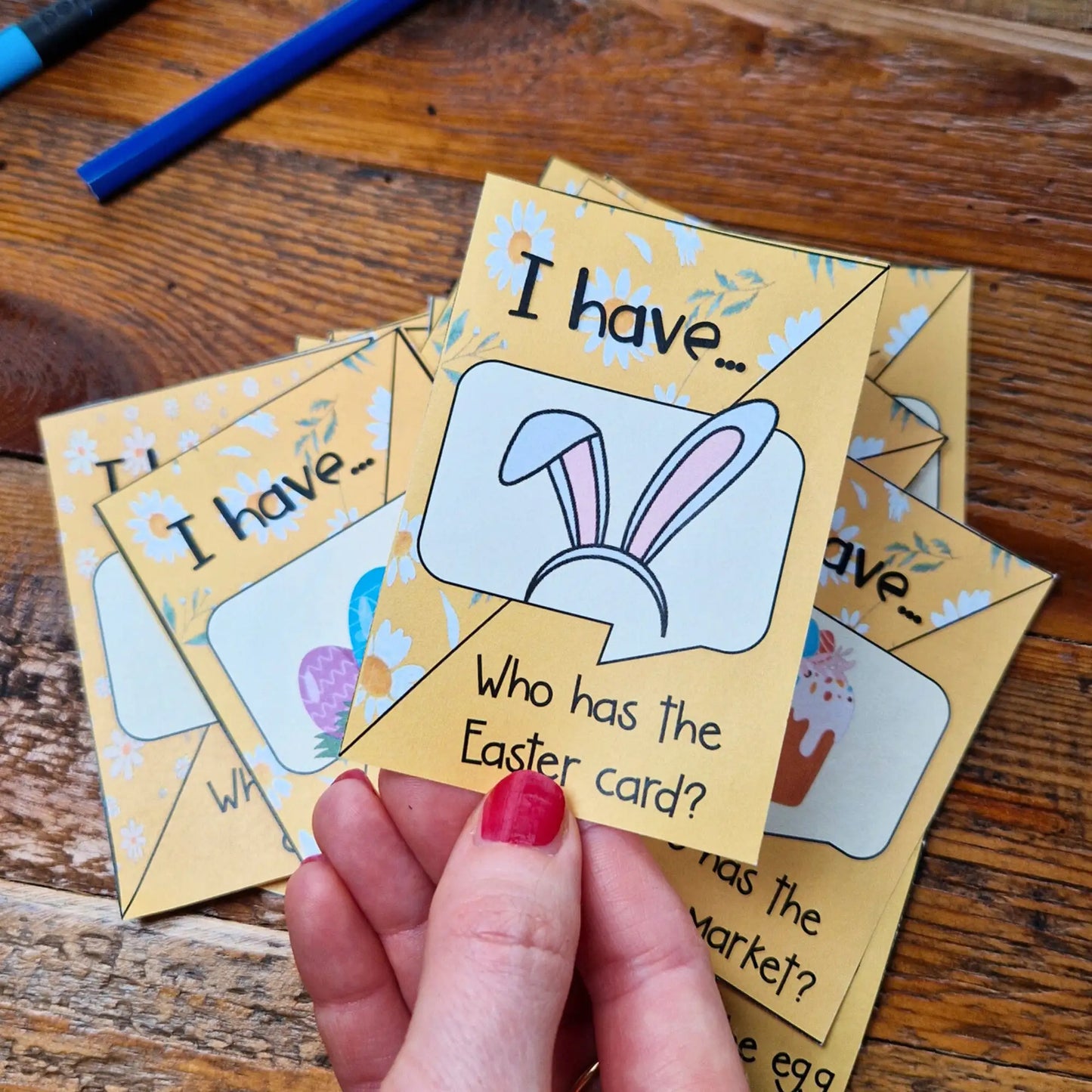 Ostern Englisch ab Klasse 7 - I have who has Spiel für Englischlehrkräfte