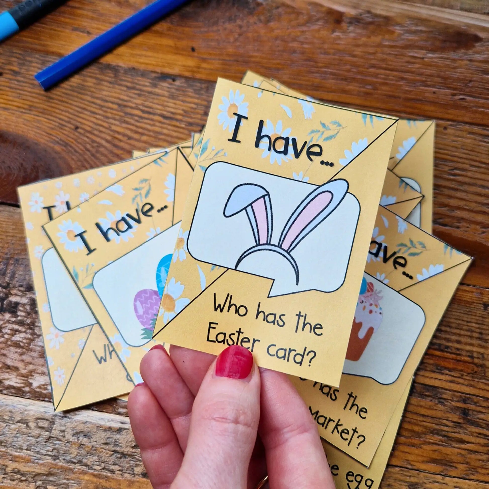 Ostern Englisch ab Klasse 7 - I have who has Spiel für Englischlehrkräfte