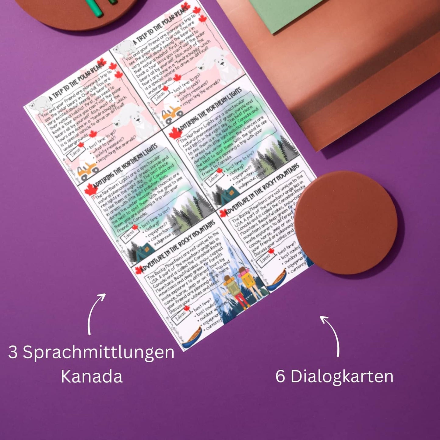 Sprachmittlung (Mediation) in Englisch: Übungen für den Unterricht
