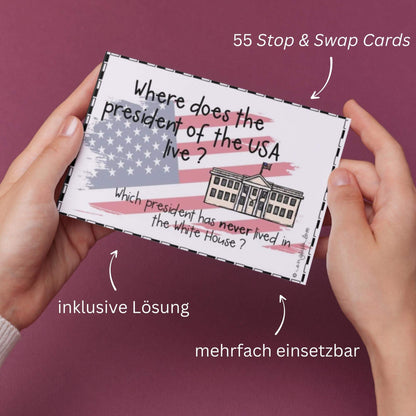 55 Stop & Swap Cards USA