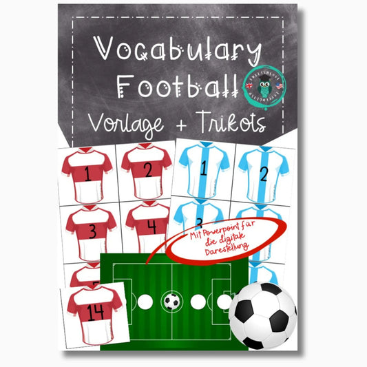 Vokabelfußball Englisch Vorlage Tafelfußball