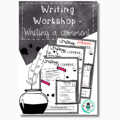 Englisch Writing a comment Klasse 10 Übung Arbeitsblätter PDF Download