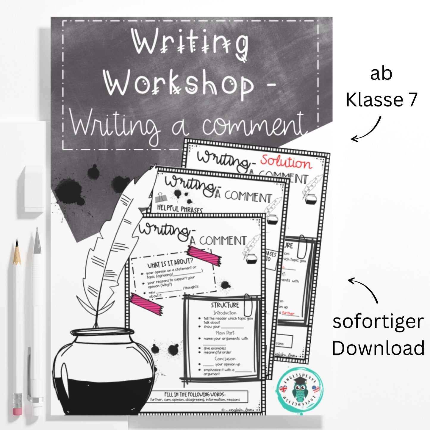 Writing Workshop Bundle ab Klasse 7