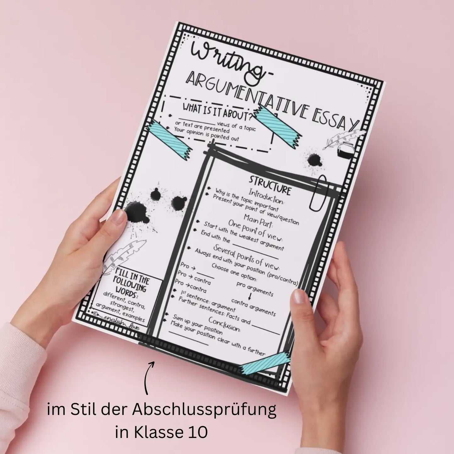 Writing Übungen im Stil der Abschlussprüfung Klasse 10 Englisch