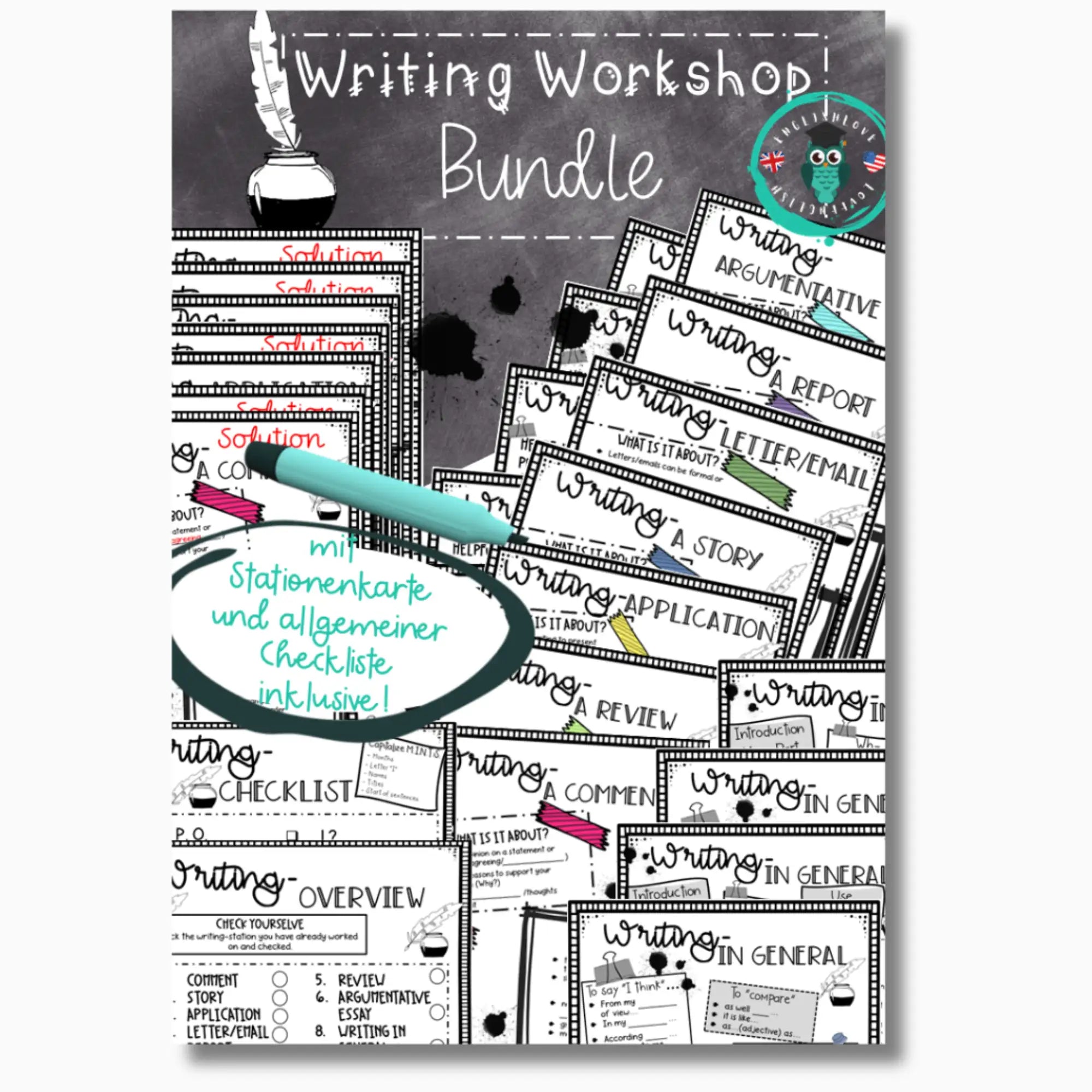 Writing Workshop Englischunterricht Klasse 7-11 Download PDF Unterrichtsmaterial