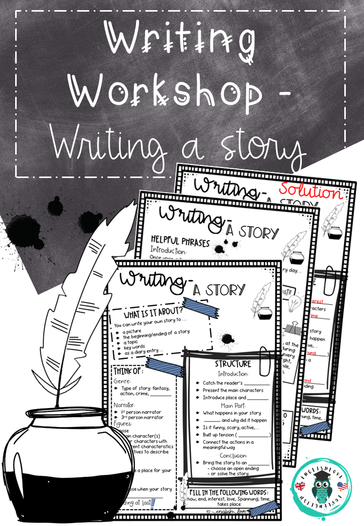Writing Workshop story Deckblatt