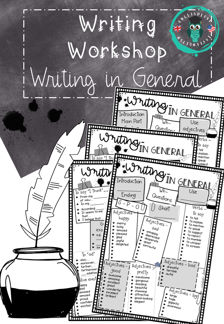 Writing in general: Schreiben im Englischunterricht (allgemeine Tipps ...